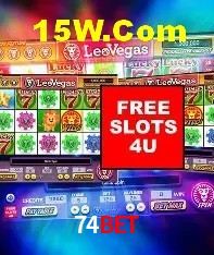 Slots com jackpots e giros grátis na 74Bet