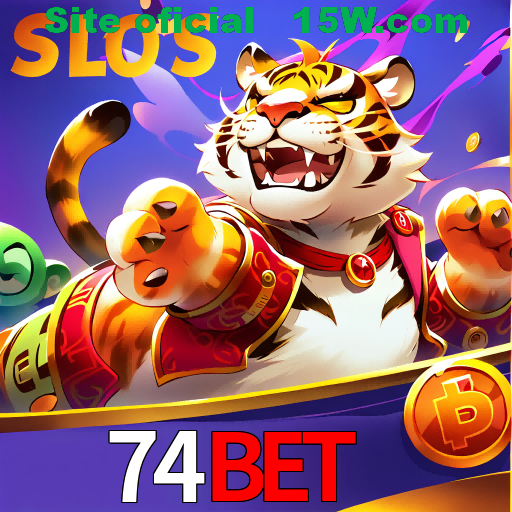 Imagem promocional da 74Bet mostrando a plataforma e suas vantagens